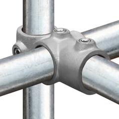 Buiskoppeling Combi T-kruisstuk-E / 48,3 mm